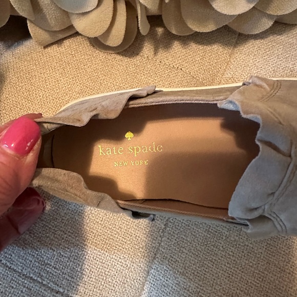KATE SPADE Loafers size 8.5 tan - Picture 4 of 5